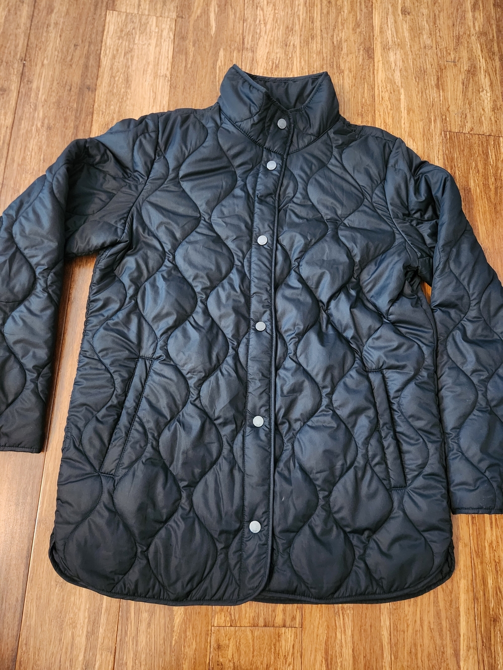 32 Degrees Women's Quilted Lightweight Jacket In Black, Size Small